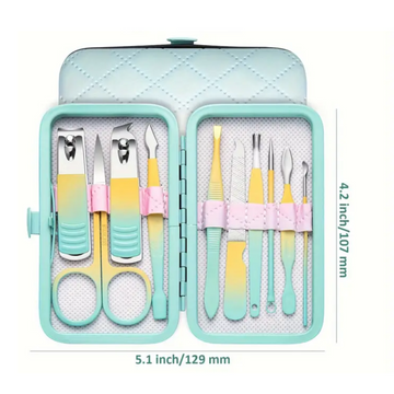 Nail and beauty travel kit - 7 piece