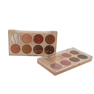 8 shade Mystic glitter Eyeshadow palette
