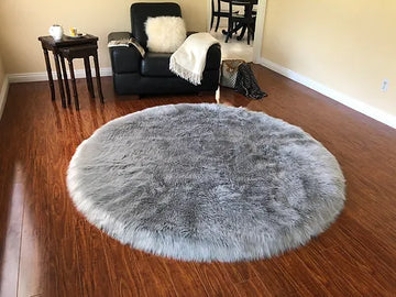 Circular rug