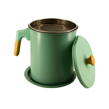 Kitchen Grease or Oil Strainer and Container