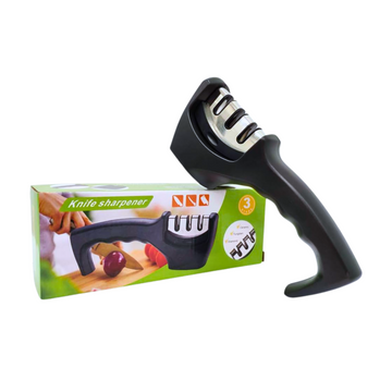 Stainless Steel Knife Sharpener, For Kitchen, Size: 18 X 5 cm
