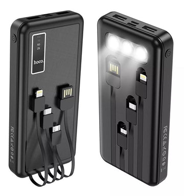 Hoco. J77 10,000 Mah Power Bank with 5 cable output